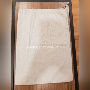Manolo Blahnik Dustbag 10" x 13"